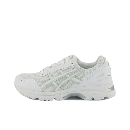 Asics Gel Escalate Износостойкие Дышащие Низкие Кроссовки для Бега Женские Экрю