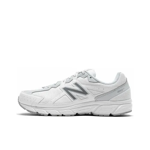 New Balance NB 480 Low Топ Повседневные Беговые Кроссовки Женские Серый Белый