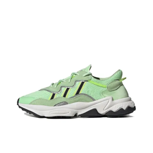 Adidas Originals Shock Absorbers Slip-Resistant Low Top Cushioned Sneakers Unisex Green Adidas Originals Shock Absorbers Slip-Resistant Низкие Кеды с Амортизацией Унисекс Зеленые