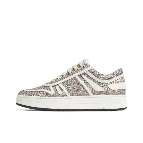 Jimmy Choo Hawaii F Low Топ Стильные Скейтбординги Женские Розовый