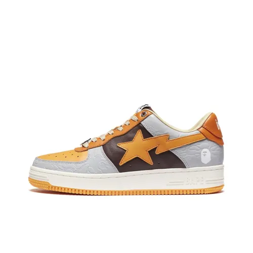A BATHING APE STA Стильные Скейтборды Мужские Оранжевые Черные