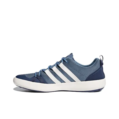 adidas Terrex CC BOAT Slip-resistant Low Top Скейтборд Кроссовки Мужские Серые