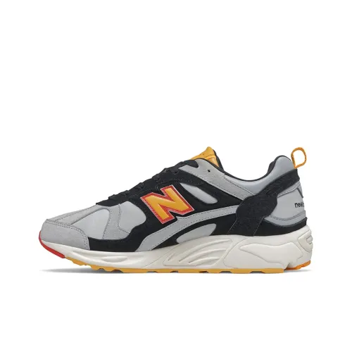 END x New Balance Низкий Топ Беговые Кроссовки Мужские Черный Серый Желтый
