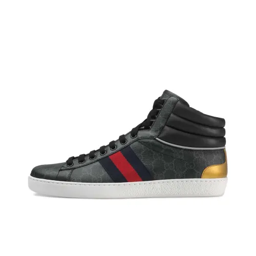 GUCCI Ace Стильные Скейтбординги Мужской Черный
