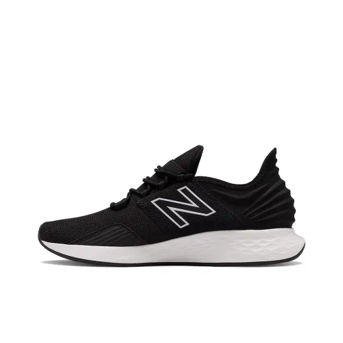 New Balance NB Свежий Foam ROAV Низкий Топ Беговые кроссовки Мужские Черный Белый