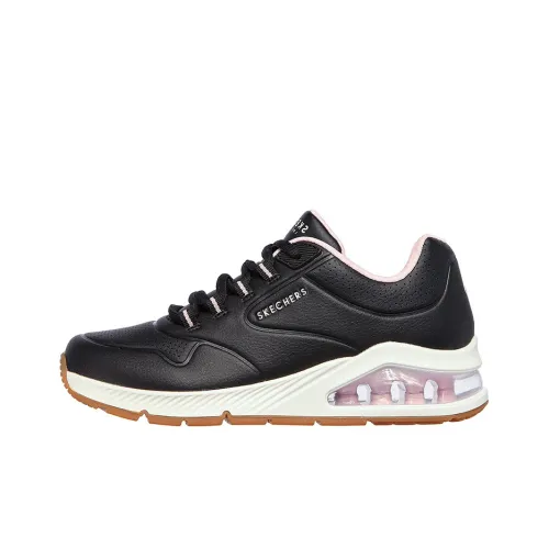 Skechers Uno 2 2nd Аbrasion Resistant Низкие Беговые кроссовки Женские Черные