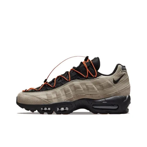 Nike Air Max 95 Low Беговые кроссовки Мужские Коричневые Черные
