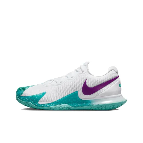Nike Court Zoom Vapor Cage 4 RAFA Устойчивые к истиранию низкие теннисные кроссовки Мужские Белый Синий