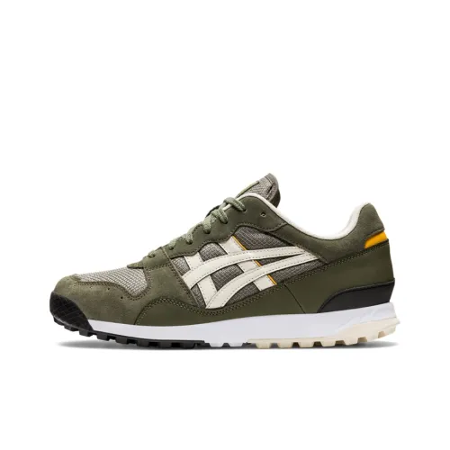 Onitsuka Tiger Horizonia Дышащий и Легкий Низкий Топ Casual Унисекс Зеленый