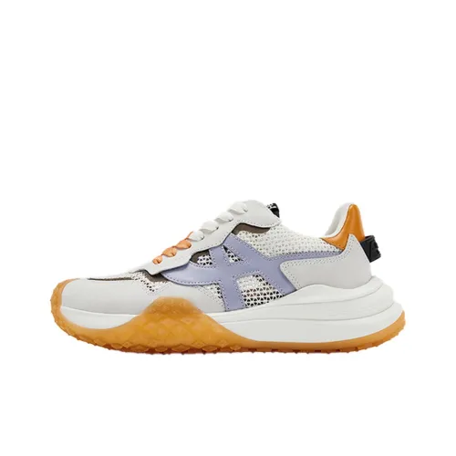 Пепельные беговые кроссовки с низким верхом, женские