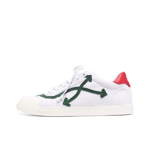 OFF Белый Vulcanized Low Top Кеды Мужские