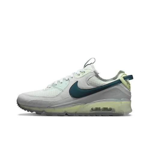 Nike Air Max 90 Low Топ Беговые кроссовки Мужской Deep Утино-зеленый