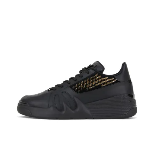 Giuseppe Zanotti GZ Talon Low Топ Стильные Скейтбординги Мужской Черный