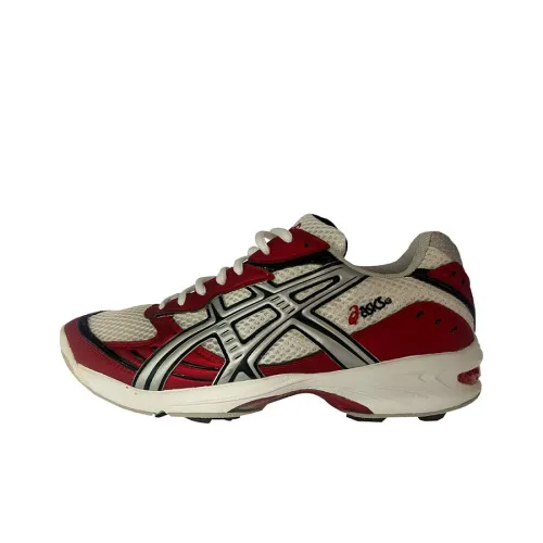 Asics Gel Lethal Elite 2 Устойчивые к истиранию Низкие Кроссовки для Бега Мужские Белые и Красные