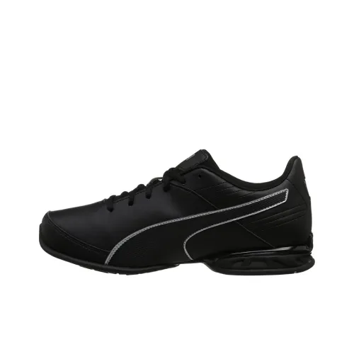 PUMA Slip-resistant Abrasion-resistant Breathable Low-Top Running Shoes Men's Black PUMA Противоскользящие Устойчивые к истиранию Дышащие Низкие Беговые Кроссовки Мужские Черные