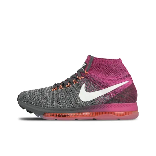 Nike Амортизация Противоскользящий Устойчивый к истиранию Дышащий Легкий Отскок Топ Беговые кроссовки Женские