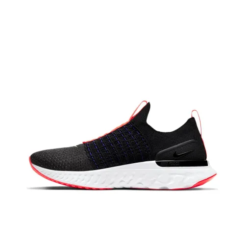 Nike React Phantom Run Flyknit 2 Амортизаторы Slip-resistant Низкий топ Повседневные беговые кроссовки Мужские