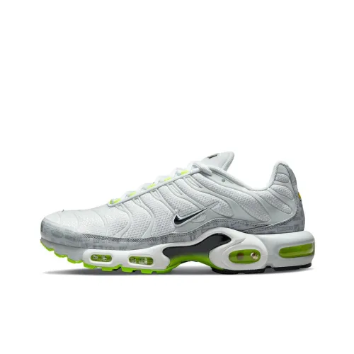 Nike Air Max Plus Low Топ Беговые кроссовки Мужские Серый Зеленый