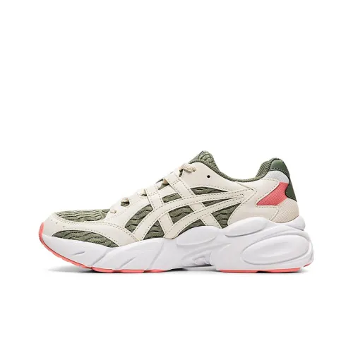 Asics Gel BND Low Top Беговые кроссовки Женские Белые Зеленые