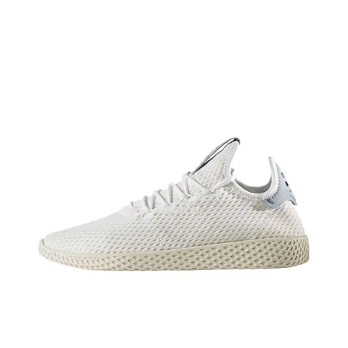 Pharrell Williams x Adidas Originals Tennis Hu Тактильный Синий Амортизация Противоскользящий Устойчивый к истиранию