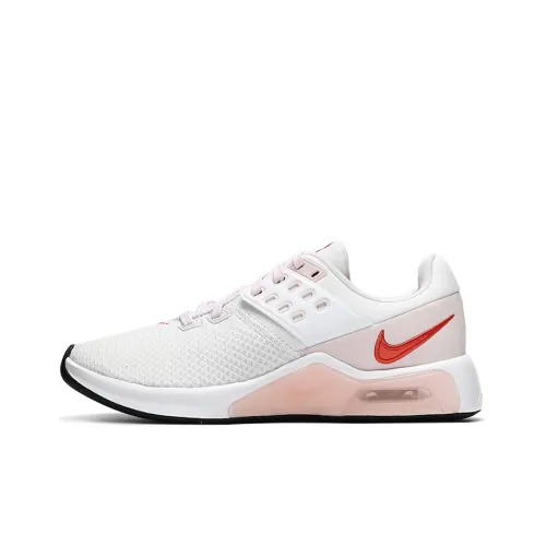 Nike Air Max Bella Амортизация Износостойкий Низкий Топ Тренировочные Беговые Кроссовки Женские Белые Розовые