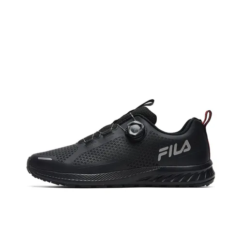FILA Fence Low Топ Уличная обувь Мужская Черная
