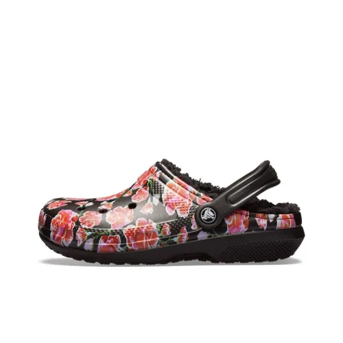 Crocs Classic Clog Sabo Унисекс Черный Красный