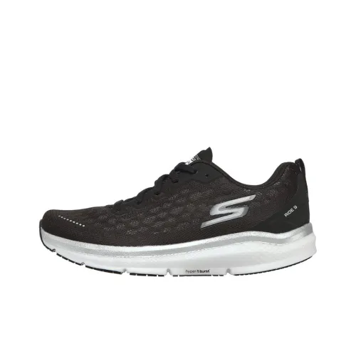 Skechers GO RUN Series Ride 9 Low Топ Беговые кроссовки Женские Черный