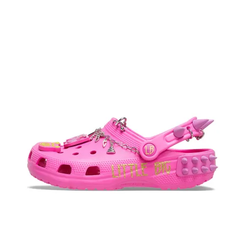 LittleBig x Crocs Classic Clog Sabo Унисекс Розовый