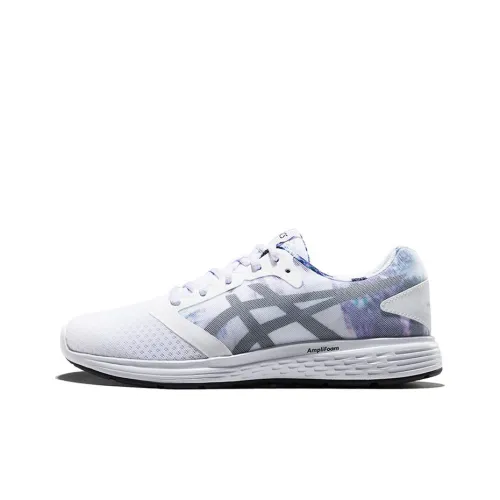 Asics Patriot 10 10SP Low Топ Беговые кроссовки Женские Белый Синий