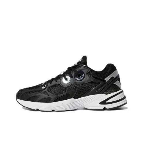 Adidas Originals Astir противоскользящие устойчивые к истиранию дышащие низкие беговые кроссовки женские черные