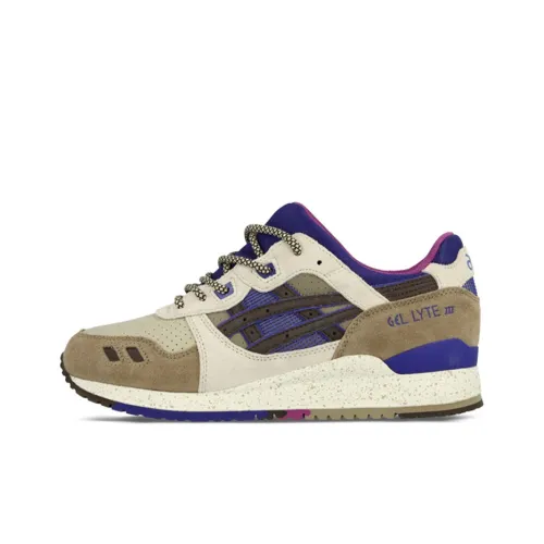 Asics Gel Lyte 3 Low Top Спортивная обувь Мужская Коричневый Фиолетовый