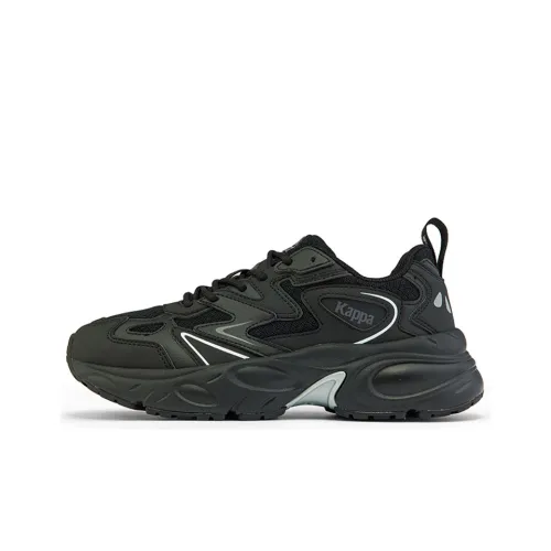KAPPA Низкий Топ Беговые Кроссовки Унисекс Черный