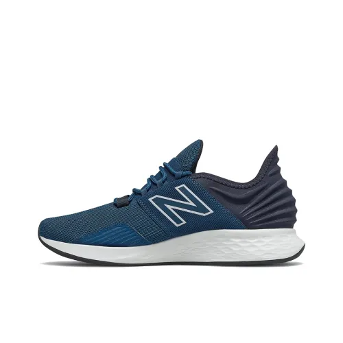 New Balance NB Свежий Пена ROAV Низкий Топ Беговые кроссовки Мужской Синий