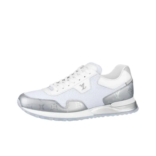 LOUIS VUITTON Run Away Устойчивый к истиранию Низкий Топ Повседневная обувь Мужская Белая