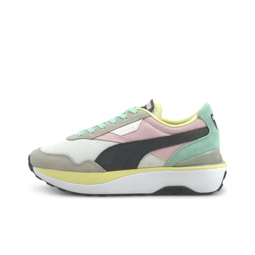 PUMA Cruise Rider Trainer Амортизация Противоскользящие Устойчивые к истиранию Низкий Топ Беговые кроссовки Женские