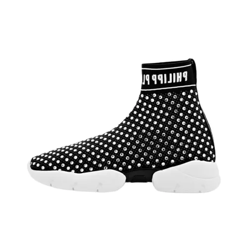 PHILIPP PLEIN Повседневные Высокие Кеды Женские