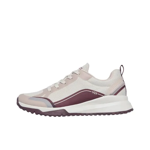 Skechers Bob's SPORT Squad 3 Swag ENVY Low Топ Беговые кроссовки Женские Розовый