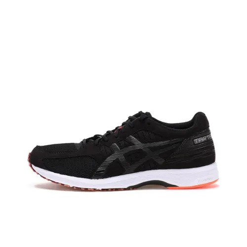 Asics Tartherzeal 6 Low Топ Беговые кроссовки Женские Черно-розовый