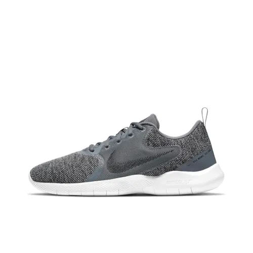 Nike Flex Experience RN 10 Амортизирующие противоскользящие устойчивые к истиранию низкий топ беговые кроссовки мужские серые