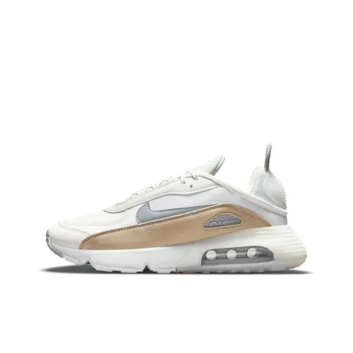 Nike Air Max 2090 Low Топ Тренировочные Беговые Кроссовки Женские Белые Коричневые