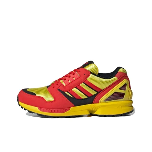 Adidas Originals ZX 8000 Slip Резистентный Устойчивый к Износу Легкий Низкий Топ Casual Унисекс Желтый Красный Черный
