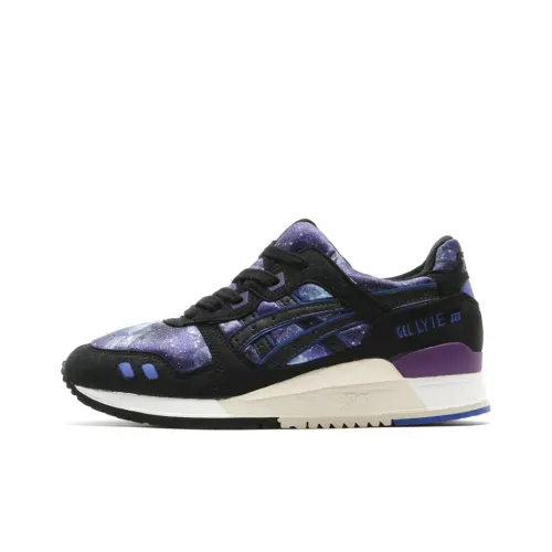 Asics Gel Lyte 3 Устойчивые к истиранию Низкие Беговые кроссовки Унисекс Starry Sky Purple