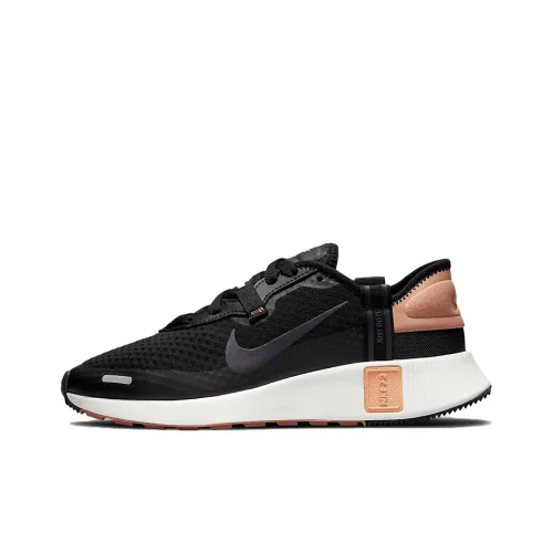 Nike Reposto Shock Absorbers Slip-Resistant Abrasion-Resistant Lightweight Low-Top Беговые кроссовки Женские