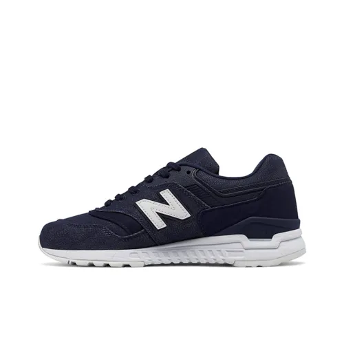 New Balance NB 997 Low Топ Беговые кроссовки Женские Темно-синий
