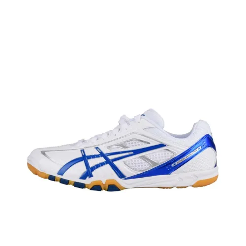 Asics Attack Excounter 2 Low Топ Тренировочные Беговые Кроссовки Унисекс Синий Белый