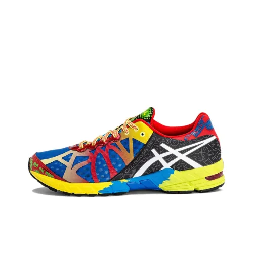 Asics Гель Noosa Tri 9 Low Топ Беговые кроссовки Мужской Черный Многоцветный