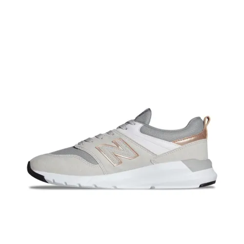 New Balance NB 009 Low Топ Беговые кроссовки Женские Экрю