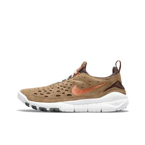Nike Free Trail Shock Absorbers Slip-Resistant Breathable Low-Top Casual Running Shoes Men's Brown Найк Free Trail Shock Absorbers Противоскользящие Дышащие Низкие Кеды Повседневные Беговые Кроссовки Мужские Коричневые
