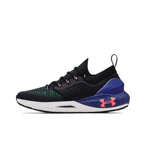 Under Armour HOVR Phantom 2 Low Топ Повседневные Беговые Кроссовки Мужские Черные Синие